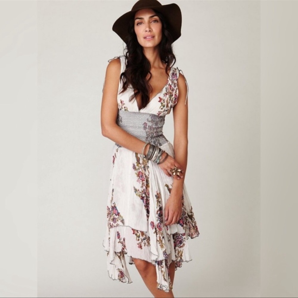 Free People Whisteria and Lattice dress